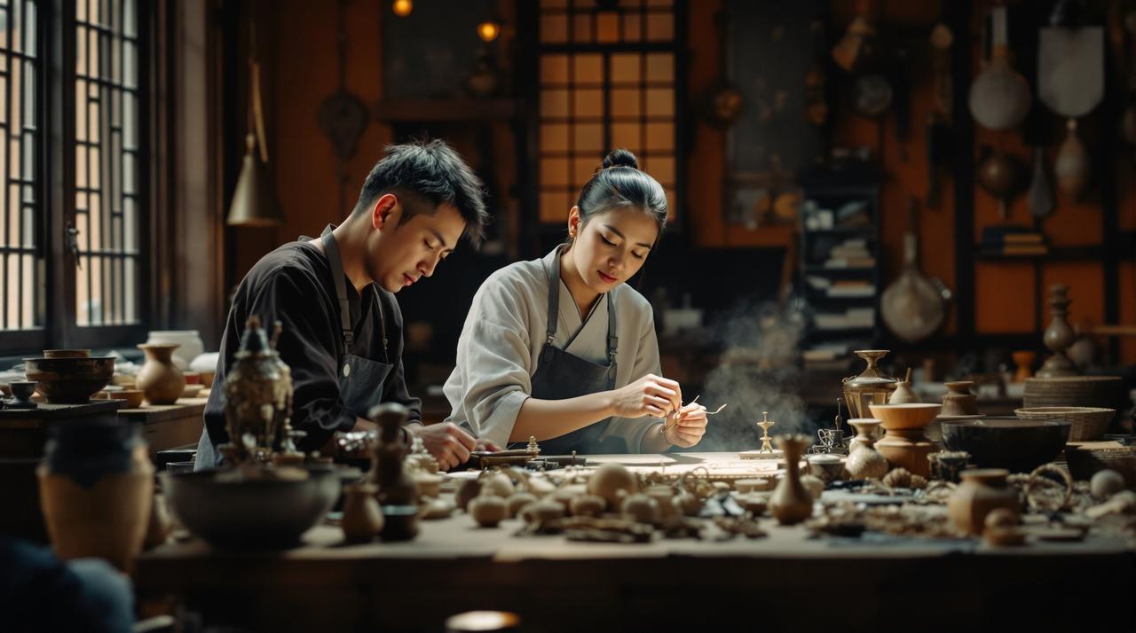 av在线资源-匠心传承：非遗手艺人封面图